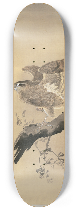 Ohara Koson - Hawk 8.25 inch art skate deck Ohara Koson - Hawk 8.25 inch art skate deck