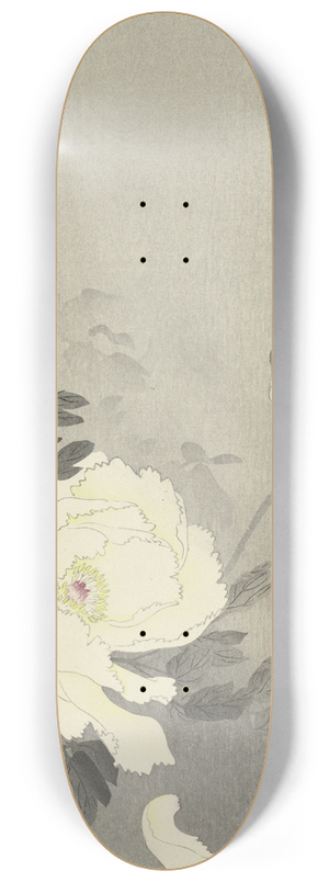 Ohara Koson - Swallow with Peony 8.25 inch art skate deck Ohara Koson - Swallow with Peony 8.25 inch art skate deck