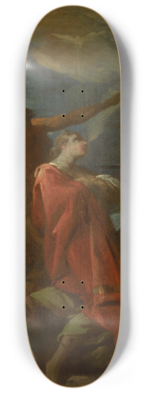 Antonio Gonzlez Velzquez - The Martyrdom Of Saint Catherine 8.25 inch art skate deck