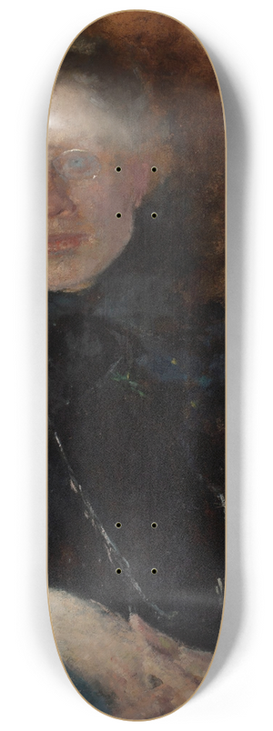 Olga Boznanska - Portrait of Anna Saryusz Zaleska (ca. 1880after 1863), painter 8.25 inch art skate deck Olga Boznanska - Portrait of Anna Saryusz Zaleska (ca. 1880after 1863), painter 8.25 inch art skate deck