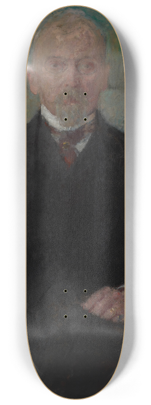 Olga Boznanska - Portrait of Henryk Sienkiewicz 8.25 inch art skate deck Olga Boznanska - Portrait of Henryk Sienkiewicz 8.25 inch art skate deck