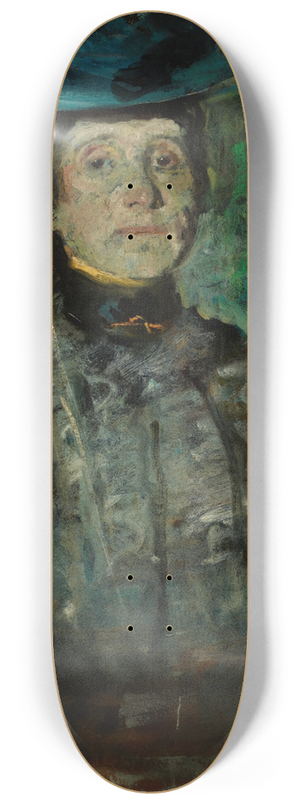 Olga Boznanska - Self-Portrait 8.25 inch art skate deck Olga Boznanska - Self-Portrait 8.25 inch art skate deck