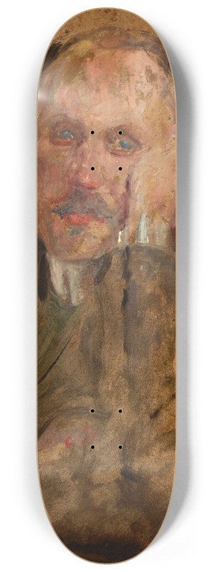 Olga Boznanska - Sketch of a Male Figure 8.25 inch art skate deck Olga Boznanska - Sketch of a Male Figure 8.25 inch art skate deck