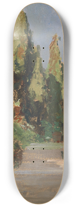 Olga Wisinger-Florian - Parklandschaft 8.25 inch art skate deck