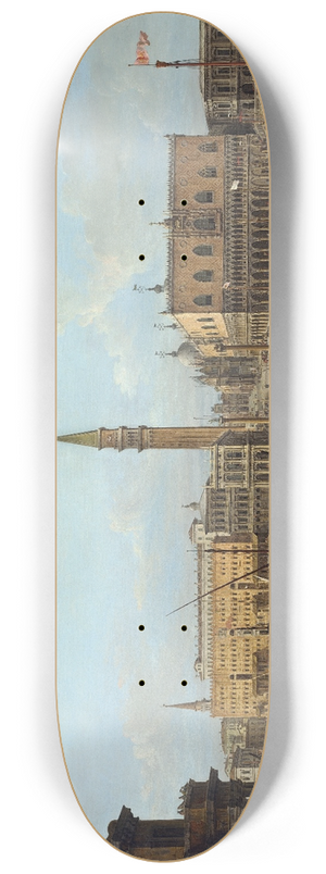 Antonio Joli - Procession of Gondolas in the Bacino di San Marco,Venice 8.25 inch art skate deck Antonio Joli - Procession of Gondolas in the Bacino di San Marco,Venice 8.25 inch art skate deck