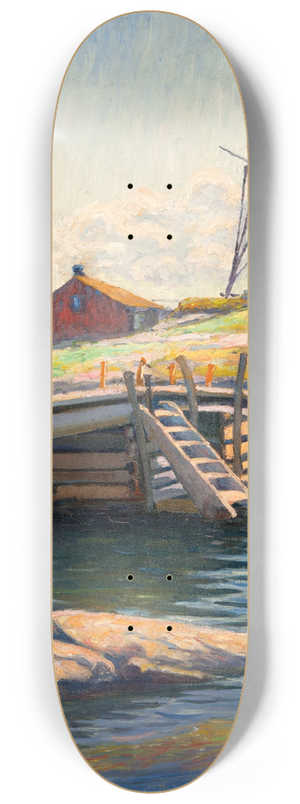 Olof Sager-Nelson - West Coast (Marstrand) 8.25 inch art skate deck