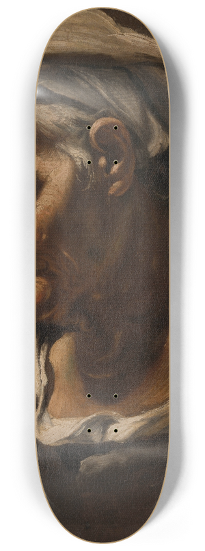 Orazio Borgianni - Head of an Old Woman 8.25 inch art skate deck