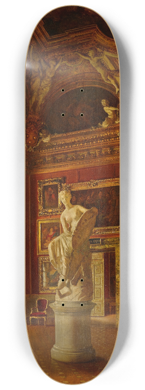 Oreste Costa - Interior of the Pitti Palace 8.25 inch art skate deck
