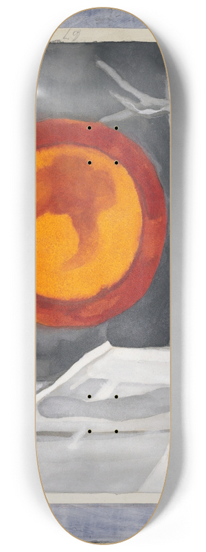 Oscar Bluemner - The Lamp ofSleep 8.25 inch art skate deck