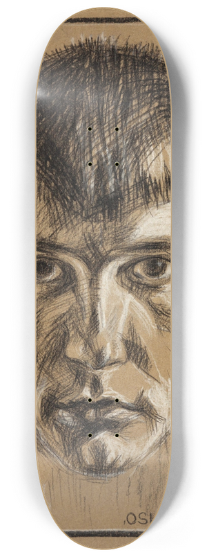 Oskar Kallis - Autoportree 8.25 inch art skate deck