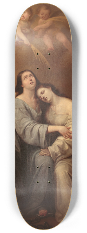 Antonio Mara Esquivel - Saint Justa and Saint Rufina 8.25 inch art skate deck
