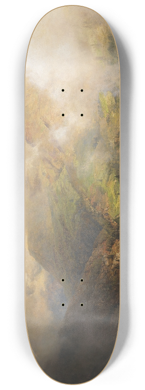 Oswald Achenbach - Blick auf die Rigi 8.25 inch art skate deck