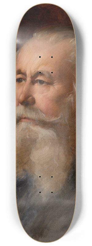 Ottilie Wilhelmine Roederstein - Portrait of the Concert Singer and Conductor Prof. Julius Stockhausen 8.25 inch art skate deck