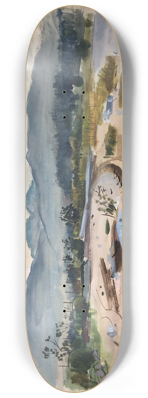 Otto Geigenberger - Aus Lenggries 8.25 inch art skate deck