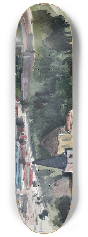 Otto Geigenberger - Passau am Inn 8.25 inch art skate deck Otto Geigenberger - Passau am Inn 8.25 inch art skate deck