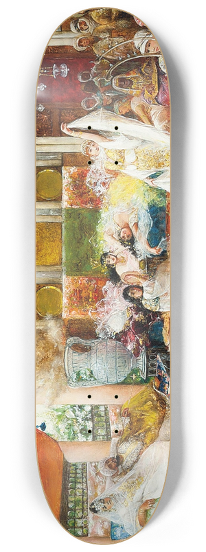 Antonio Rivas - The harem dancer 8.25 inch art skate deck Antonio Rivas - The harem dancer 8.25 inch art skate deck