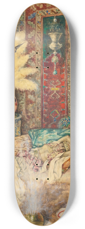 Antonio Rivas - The harem 8.25 inch art skate deck Antonio Rivas - The harem 8.25 inch art skate deck