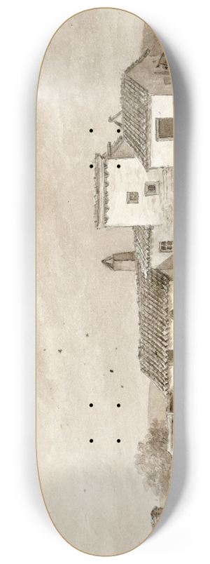 Otto Howen - Een landhuis in de omgeving van Madrid 8.25 inch art skate deck