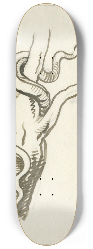 Otto Howen - Gezicht in de Pyrenn 8.25 inch art skate deck Otto Howen - Gezicht in de Pyrenn 8.25 inch art skate deck