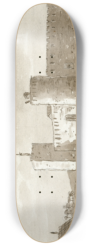 Otto Howen - Het kasteel van Bascara 8.25 inch art skate deck