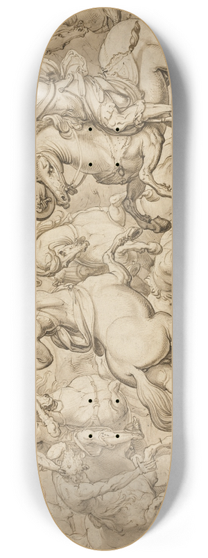 Antonio Tempesta - Battle of the Lapiths and Centaurs 8.25 inch art skate deck Antonio Tempesta - Battle of the Lapiths and Centaurs 8.25 inch art skate deck