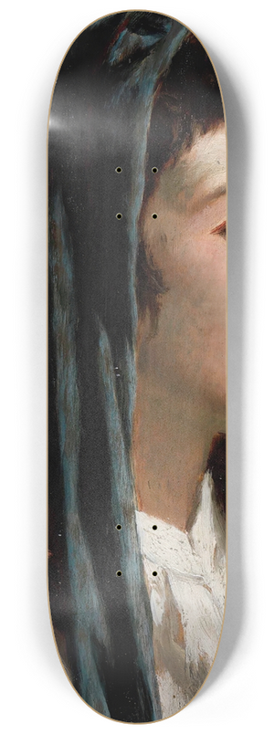 Antonio Varni - Ritratto femminile 8.25 inch art skate deck