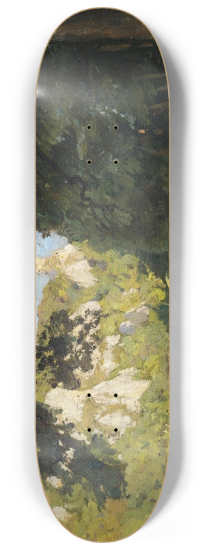 Otto Reiniger - Sommerliche Landschaft, wohl bei Buttenhausen 8.25 inch art skate deck