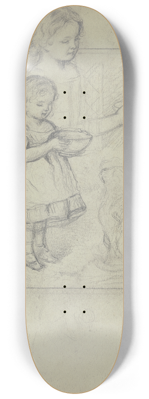 Otto Scholderer - Effies Pet 8.25 inch art skate deck