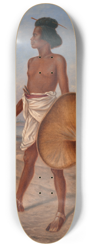 Antonio Zeno Shindler - Nubian 8.25 inch art skate deck Antonio Zeno Shindler - Nubian 8.25 inch art skate deck