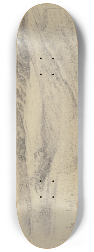 Otto Scholderer - Waldlandschaft bei Kronberg 8.25 inch art skate deck