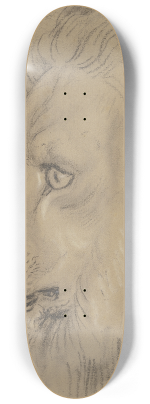Otto Speckter - Lions head 8.25 inch art skate deck Otto Speckter - Lions head 8.25 inch art skate deck