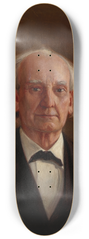 Otto Stark - Portrait of William N. Jackson 8.25 inch art skate deck