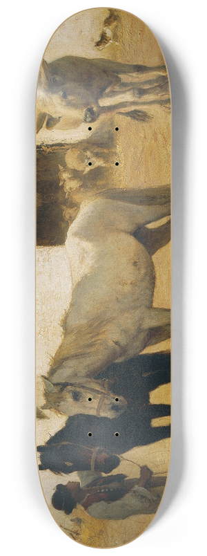 Otto von Thoren - Ungarischer Bauernhof 8.25 inch art skate deck