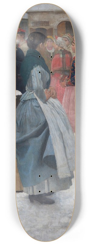 Antoni Piotrowski - The Wedding Is Coming 8.25 inch art skate deck Antoni Piotrowski - The Wedding Is Coming 8.25 inch art skate deck