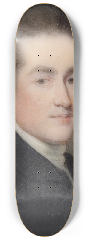 Ozias Humphrey - Portrait of a Gentleman 8.25 inch art skate deck