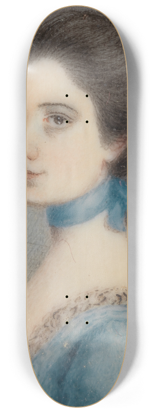 Ozias Humphrey - Portrait of a Lady. 8.25 inch art skate deck