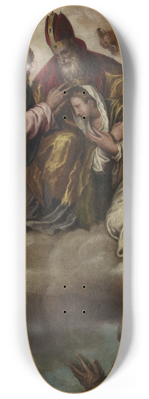 Paolo Farinati - Coronation of the Virgin 8.25 inch art skate deck