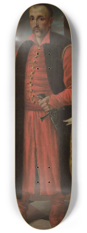 Antoni Ziemicki - Portrait of Stanisaw Krasiski (15581617), voivode of Pock 8.25 inch art skate deck Antoni Ziemicki - Portrait of Stanisaw Krasiski (15581617), voivode of Pock 8.25 inch art skate deck