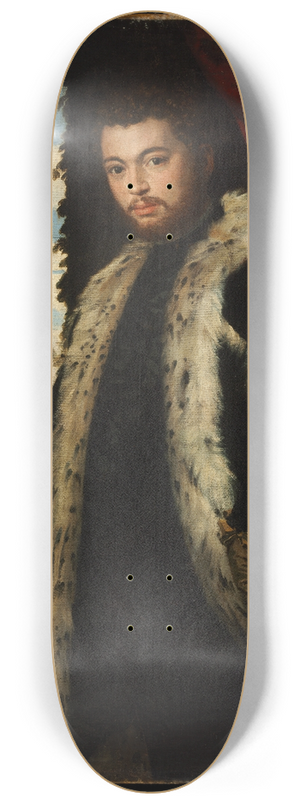 Paolo Veronese - Portrait of a Man 8.25 inch art skate deck