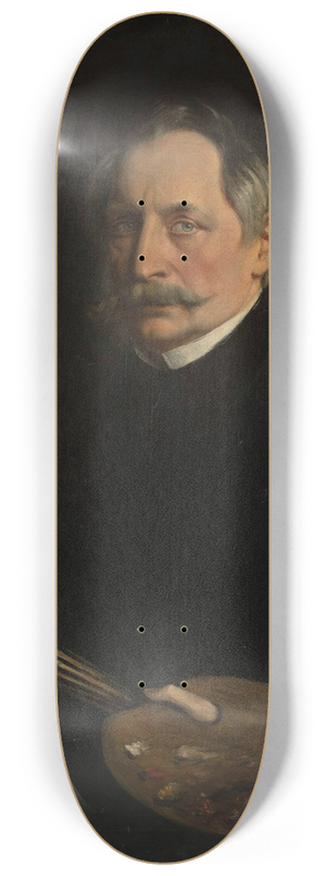 Antoni Ziemicki - Self-portrait 8.25 inch art skate deck Antoni Ziemicki - Self-portrait 8.25 inch art skate deck