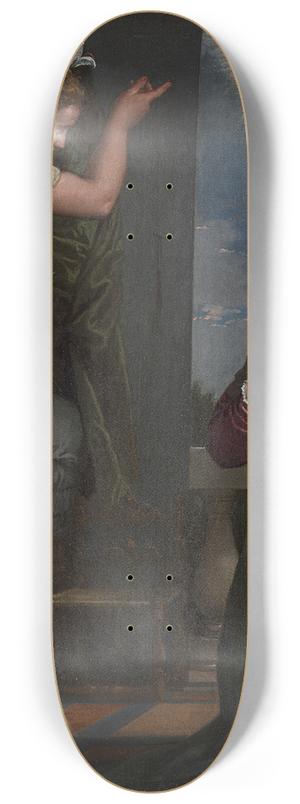 Paolo Veronese - The Annunciation 8.25 inch art skate deck Paolo Veronese - The Annunciation 8.25 inch art skate deck