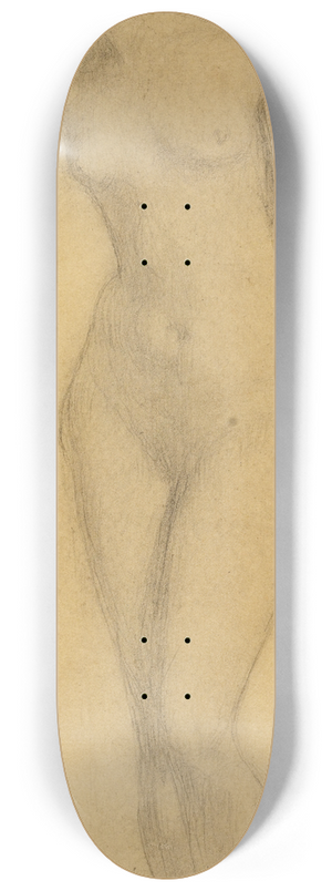 Pascal-Adolphe-Jean Dagnan-Bouveret - Femme nue 8.25 inch art skate deck