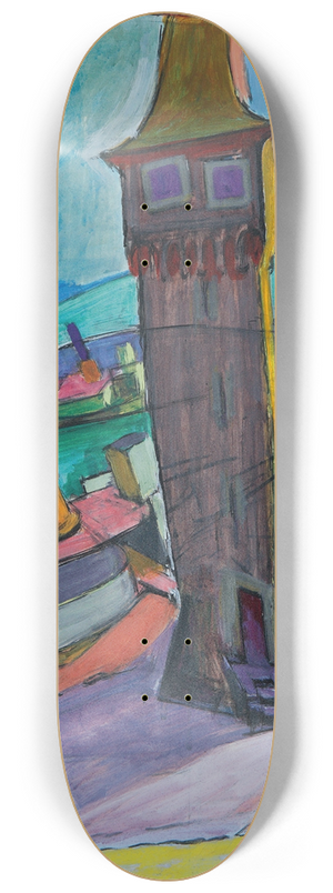 Anton Kerschbaumer - Lindauer Hafen III 8.25 inch art skate deck