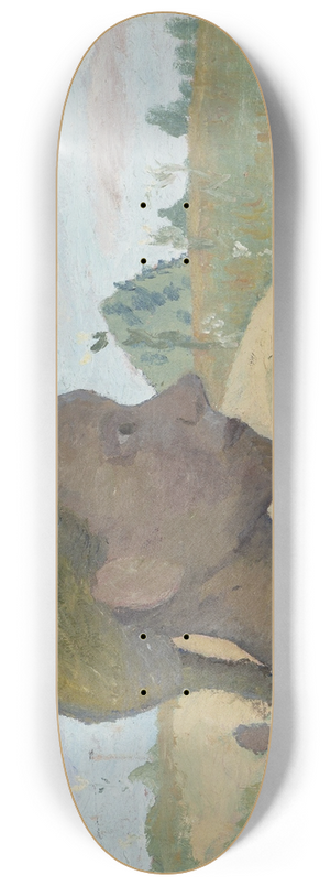 Paula Modersohn-Becker - Portrait of a Girl 8.25 inch art skate deck Paula Modersohn-Becker - Portrait of a Girl 8.25 inch art skate deck