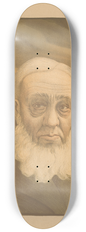 Paul Berthon - Portret van Paul Kruger 8.25 inch art skate deck