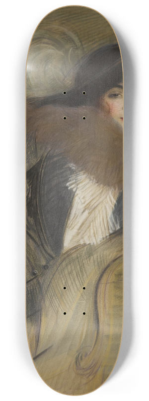 Paul Csar Helleu - Camara 8.25 inch art skate deck