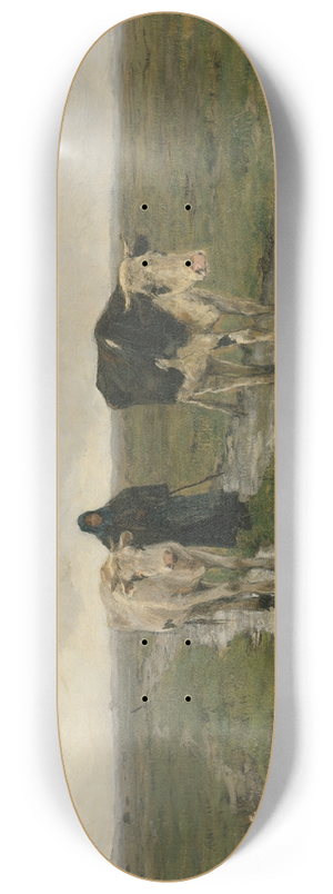 Anton Mauve - Changing Pasture 8.25 inch art skate deck Anton Mauve - Changing Pasture 8.25 inch art skate deck