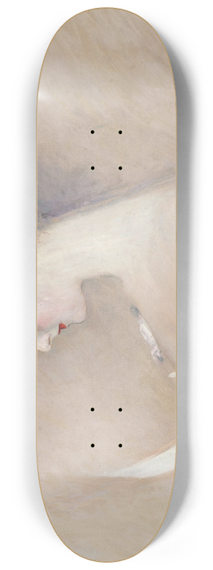 Paul Csar Helleu - Portrait de Marthe Letellier, ne Fourton 8.25 inch art skate deck