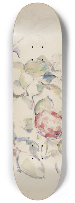 Paul Czanne - Flowers 8.25 inch art skate deck