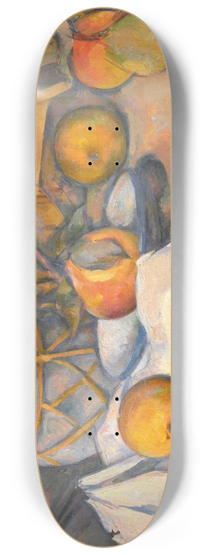 Paul Czanne - Fruits et pot de gingembre 8.25 inch art skate deck